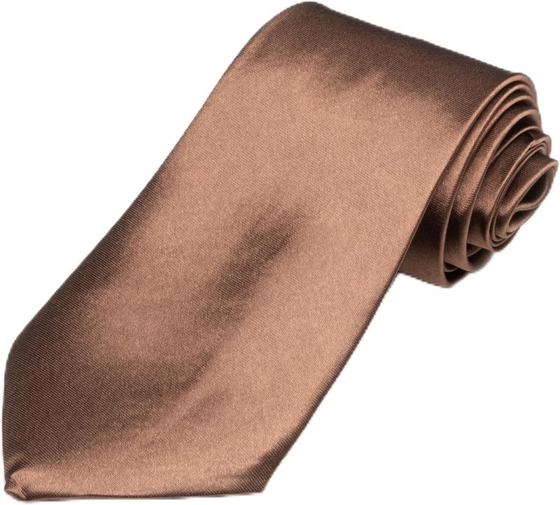 SEVENHEAD Store Solid Color Ties 3.15 Inch (8CM) for Men Pure Color Satin Neckties Formal Mens Ties Wedding Businesss - Image 1
